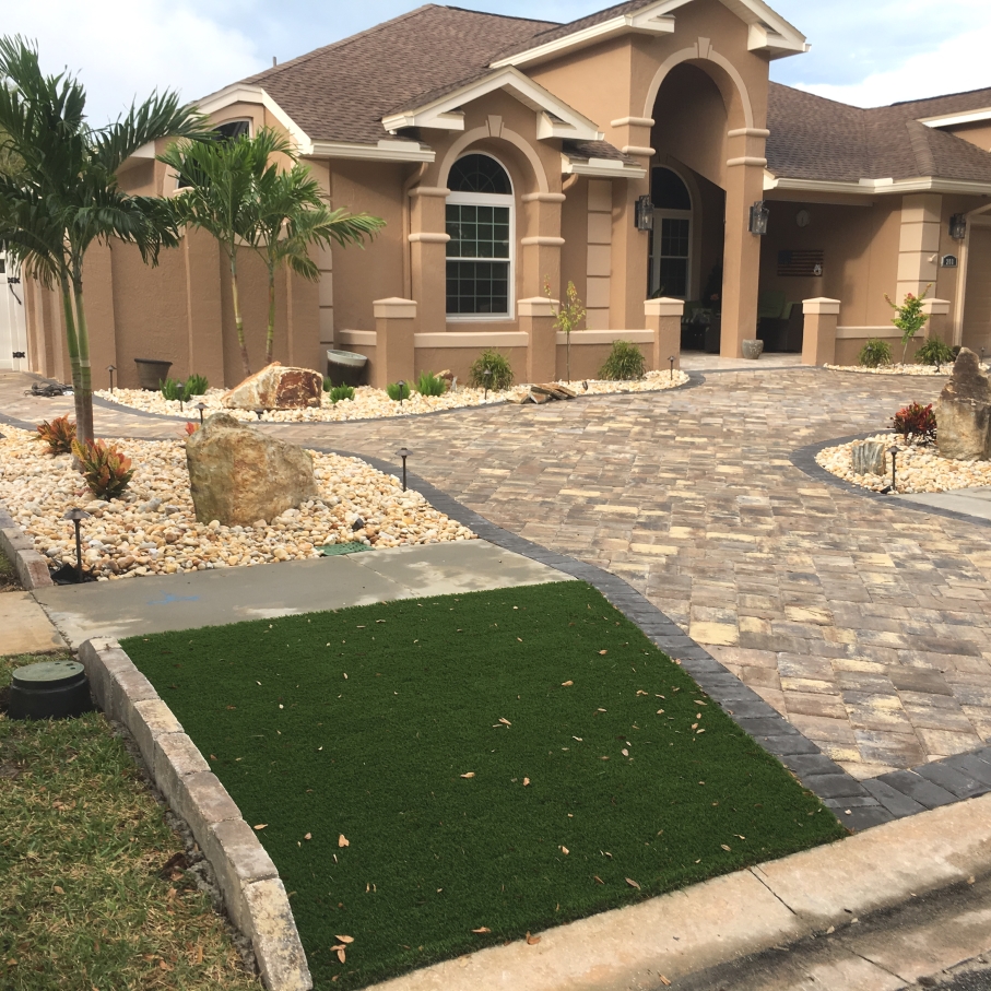 Manicure America Landscape and walkway border