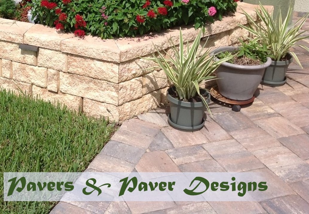 Gallery of stone Pavers and Designs